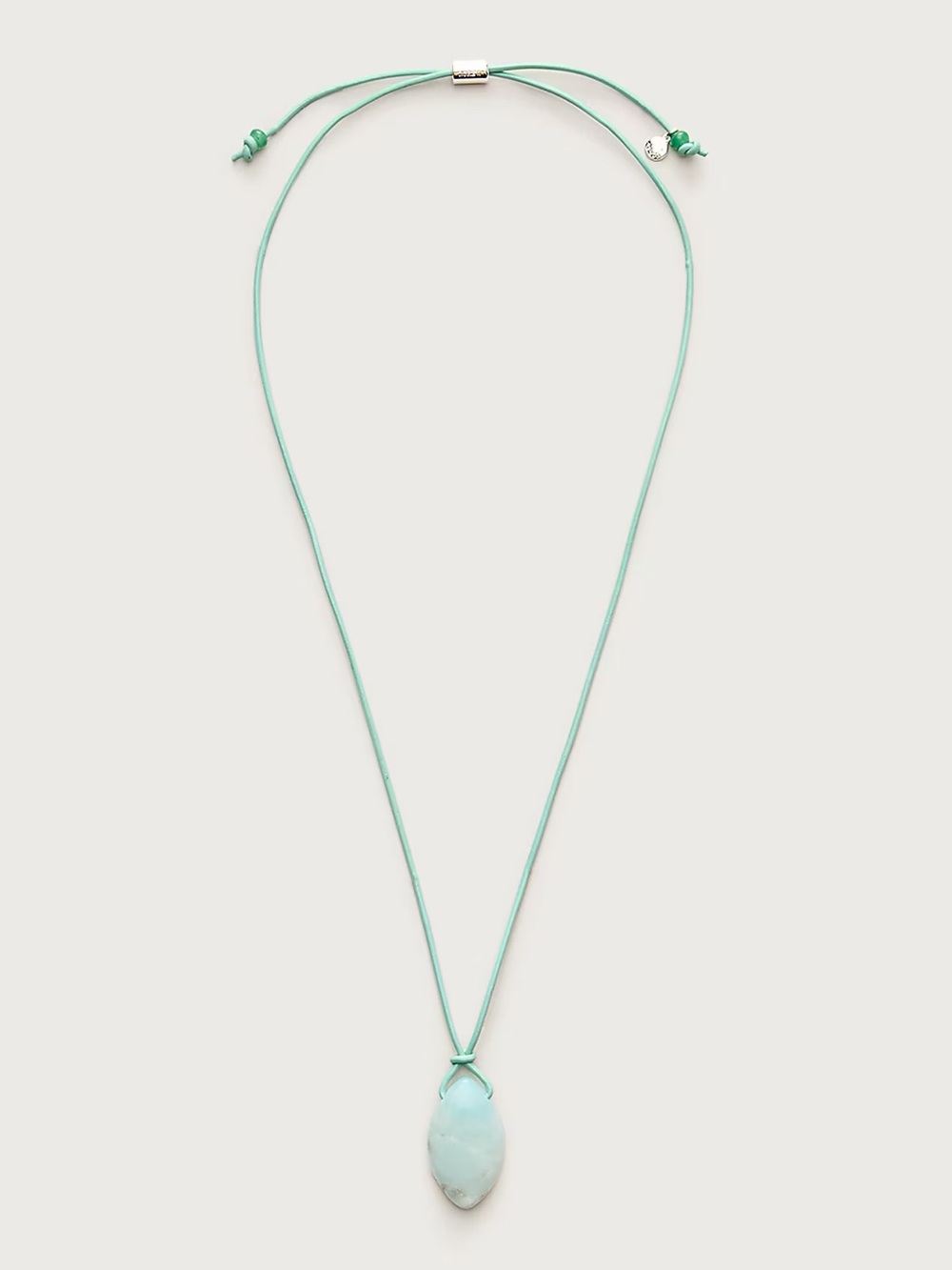 J.Crew Semiprecious Turquoise Stone Pendant Necklace